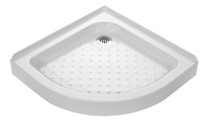 DreamLine Sector 36x36 Shower Tray, White High Quality Acrylic Top