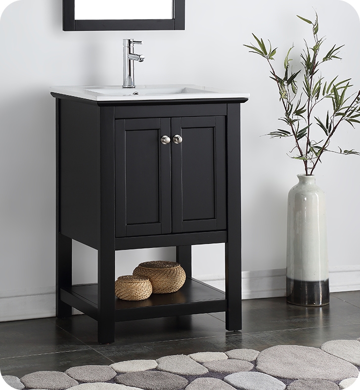 24" Traditional Bathroom Vanity with Color Options