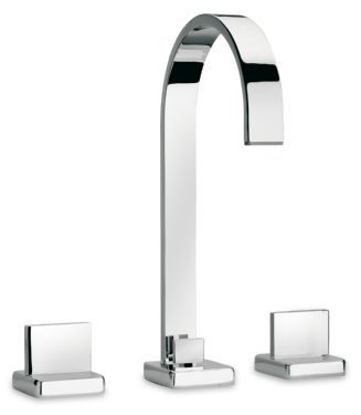 Widespread Lavatory Faucet, Lever Handles in Chrome