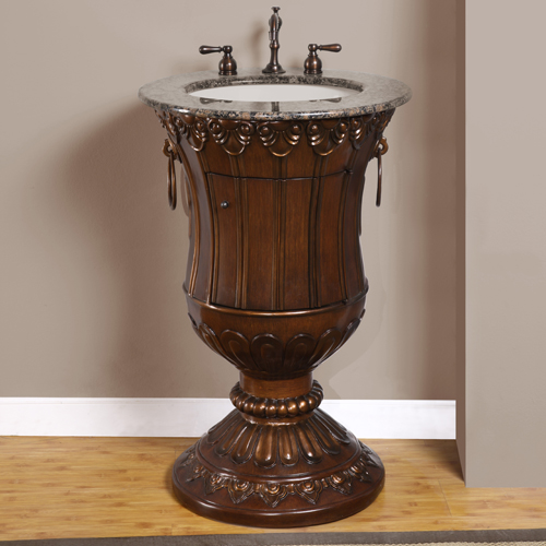 Accord Antique 23 inch Single Sink Bathroom Vanities 