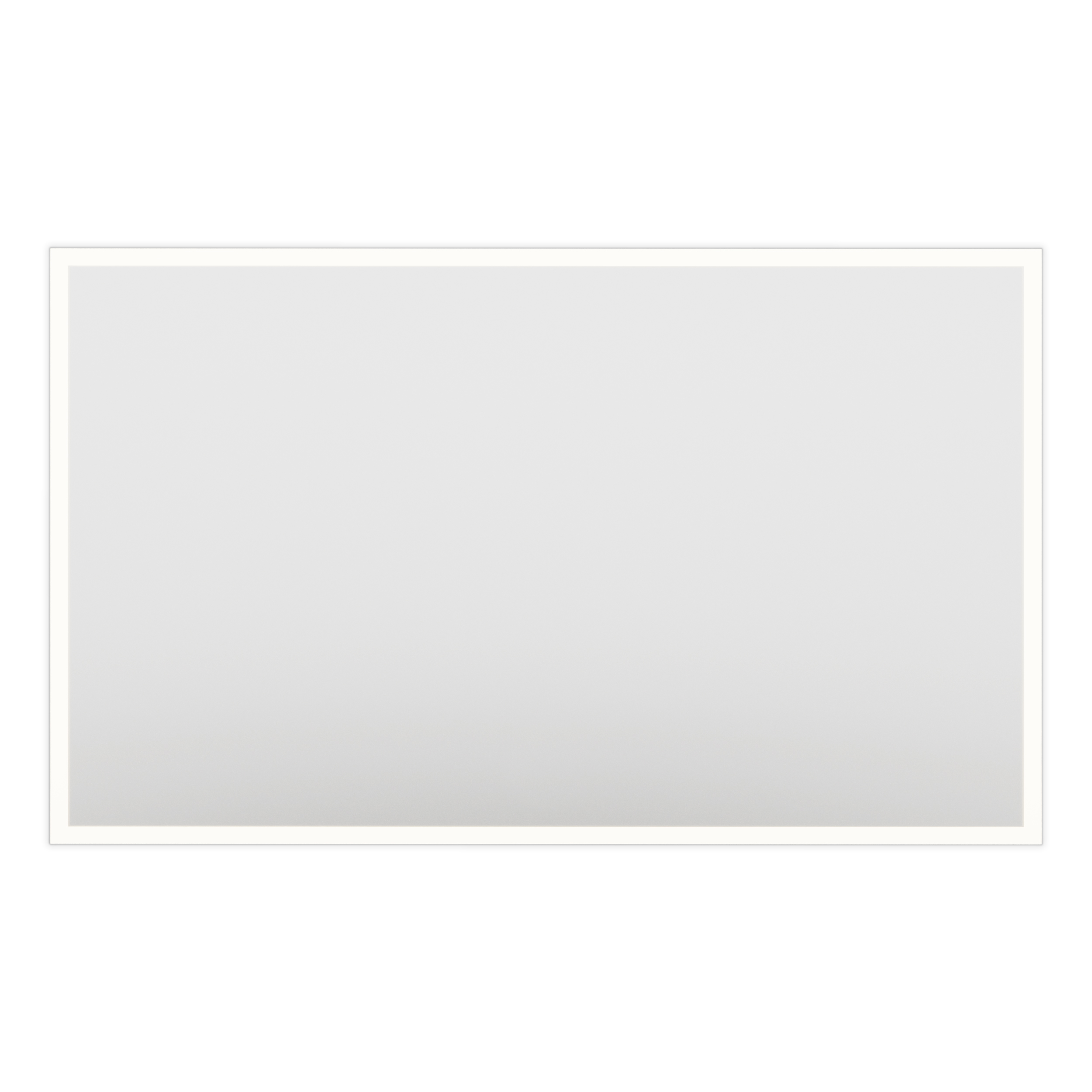 LV 60 in. W x 36 in. H Frameless LED Perimeter Lighted Bathroom Vanity Mirror with Dimmer and Defogger