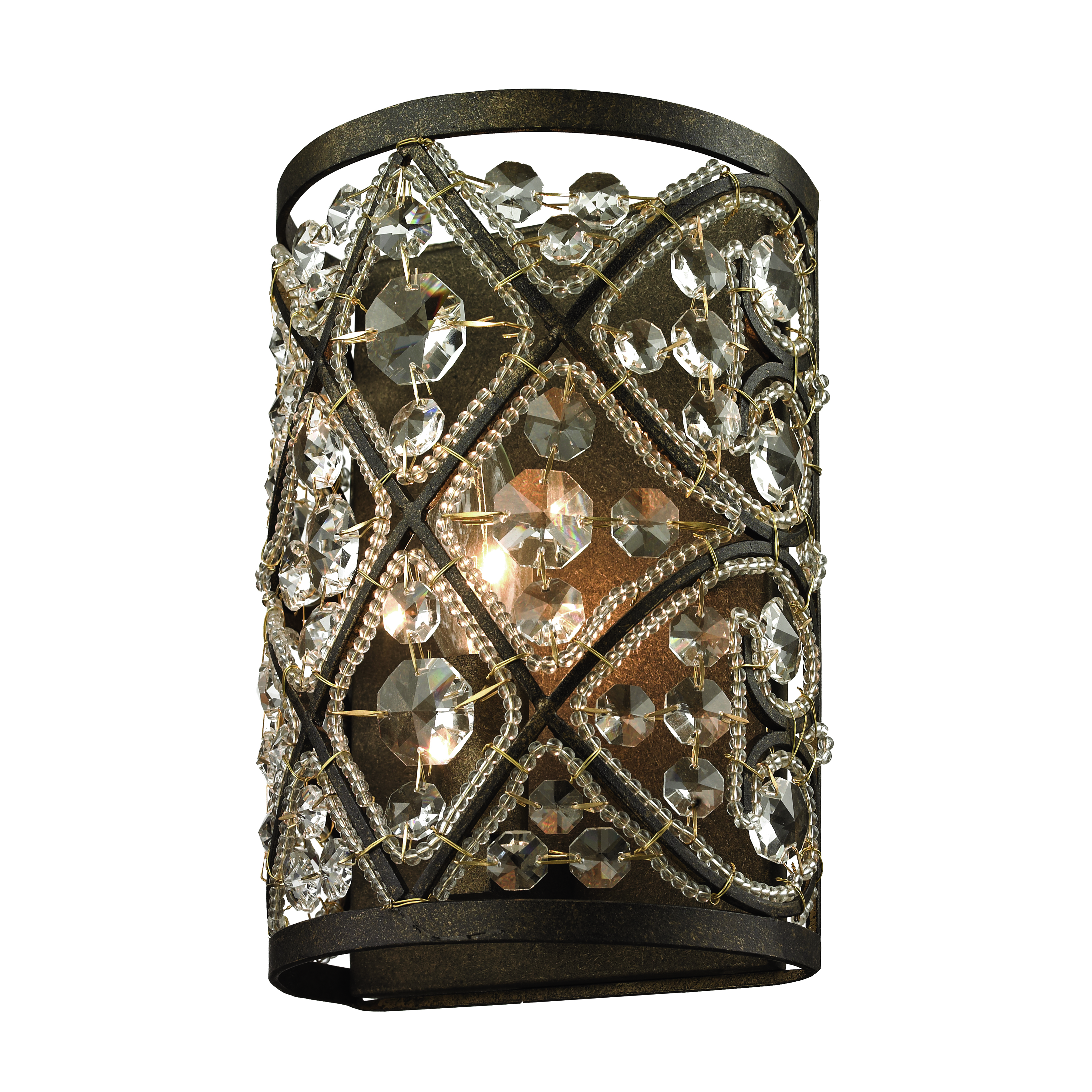 Amherst 9'' High 1-Light Sconce - Antique Bronze 