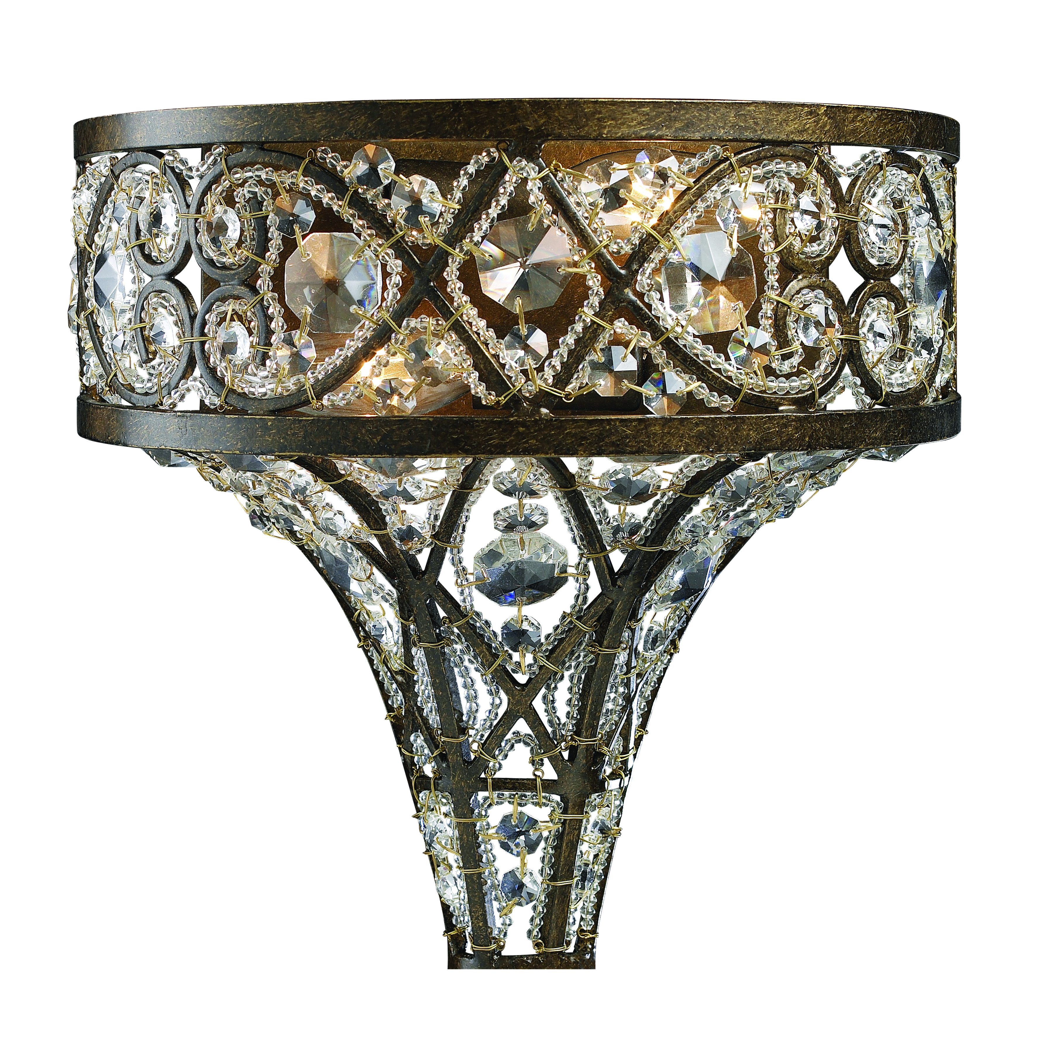 Amherst 11'' High 2-Light Sconce - Antique Bronze 