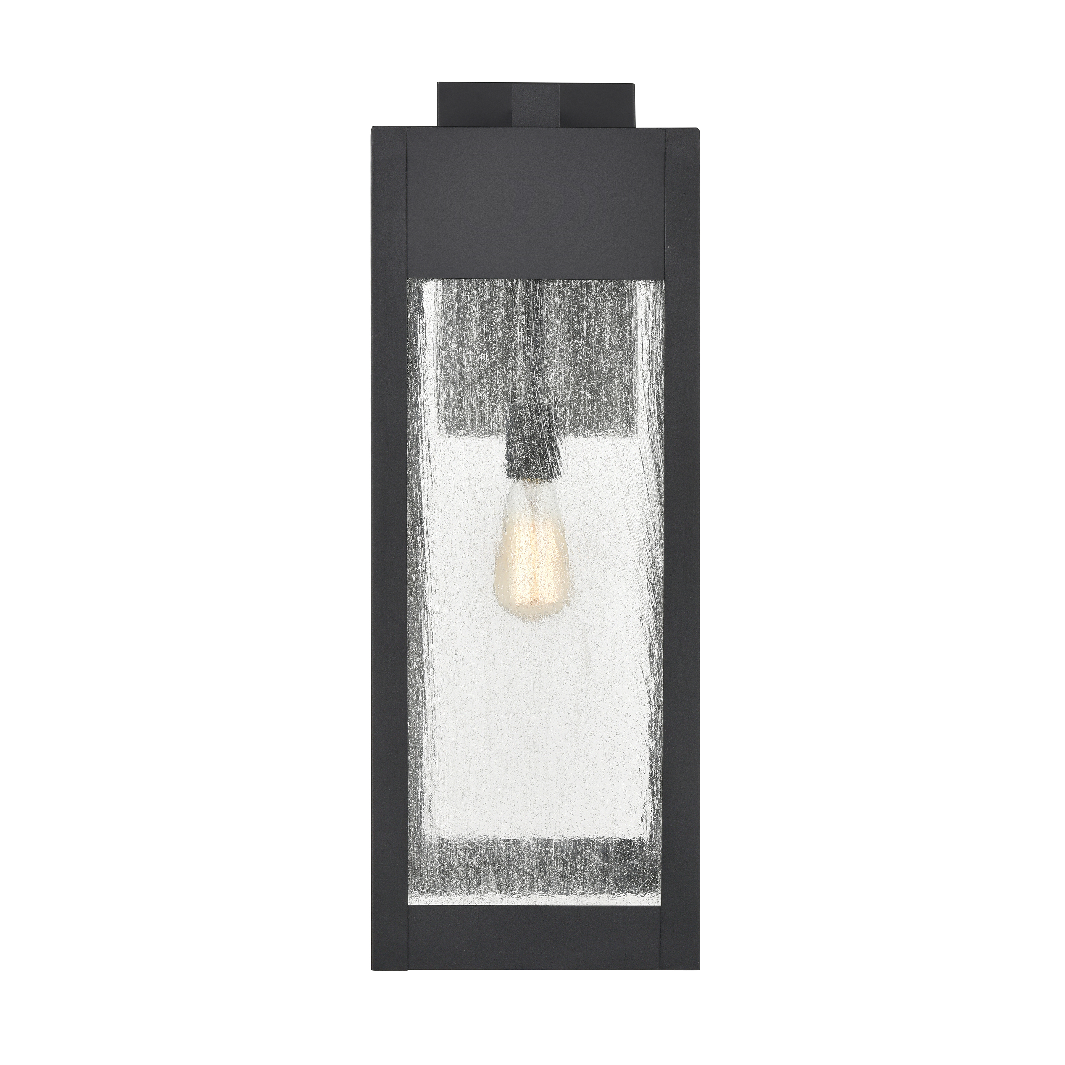 Angus 26'' High 1-Light Outdoor Sconce - Charcoal 