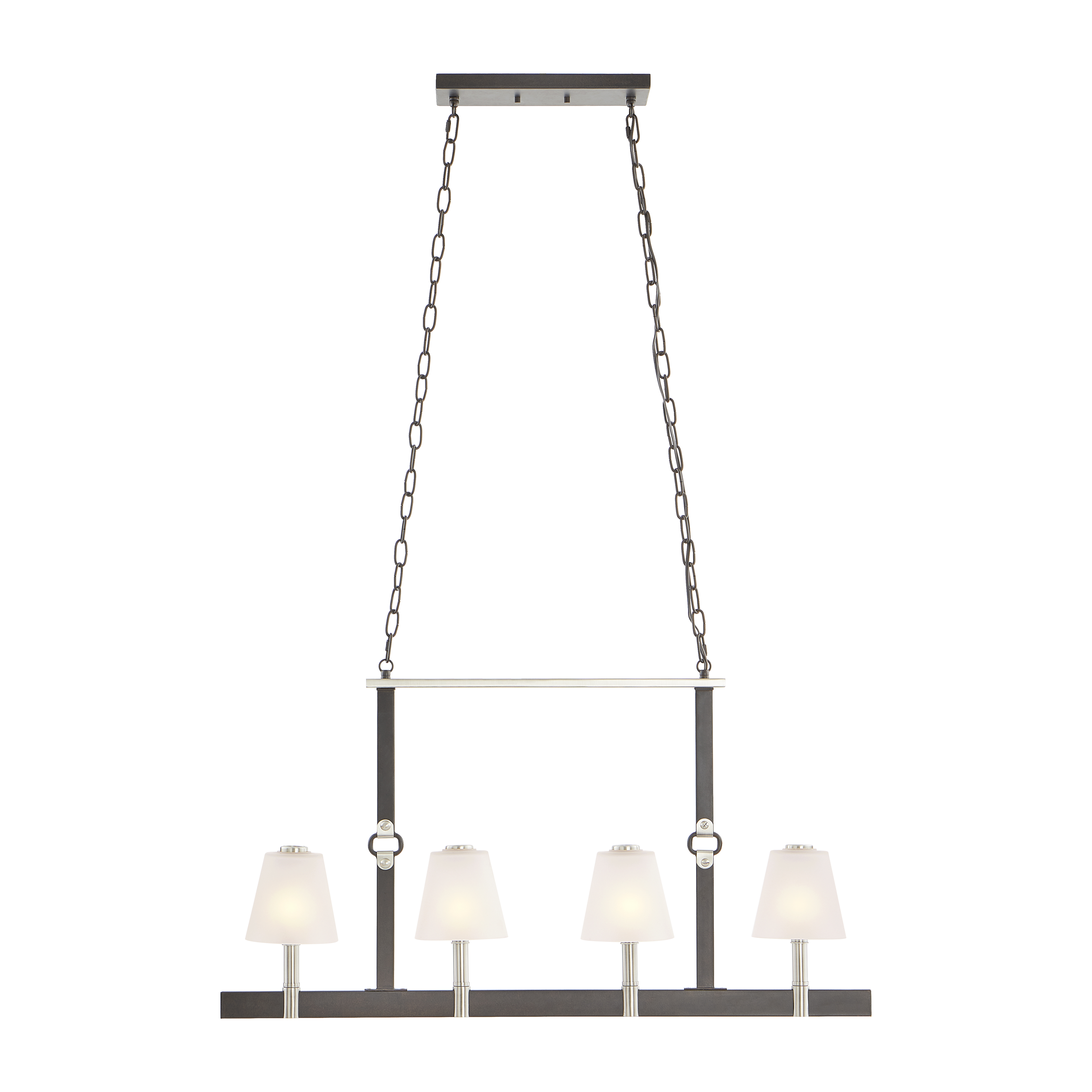Armstrong Grove 36'' Wide 4-Light Linear Chandelier - Espresso 