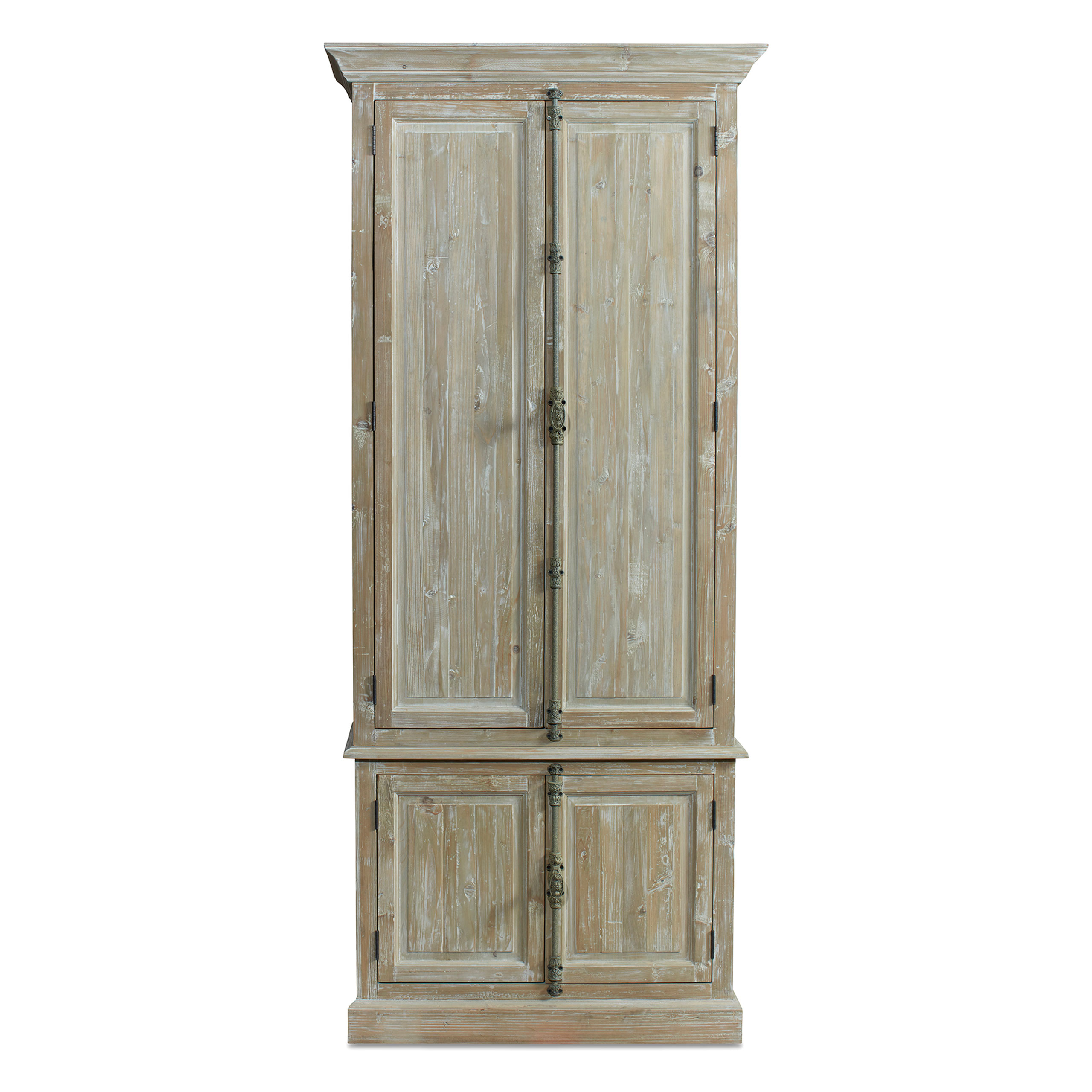 Stockport Four-Door Cabinet in Wash Finish