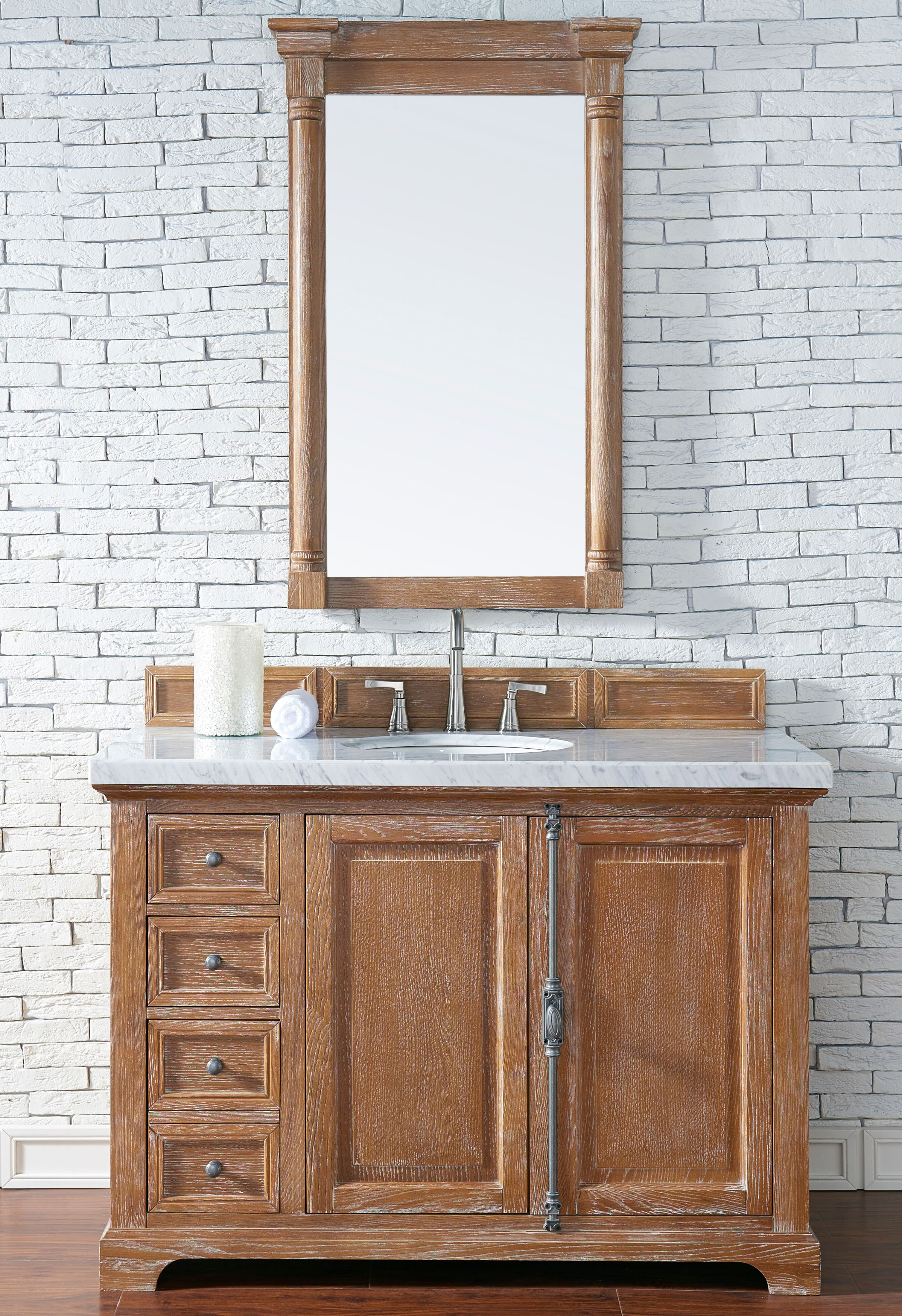 James Martin Providence Collection 48" Single Vanity Cabinet, Driftwood Finish