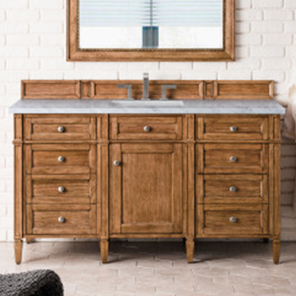 James Martin Brittany Collection 60" Saddle Brown Single Vanity