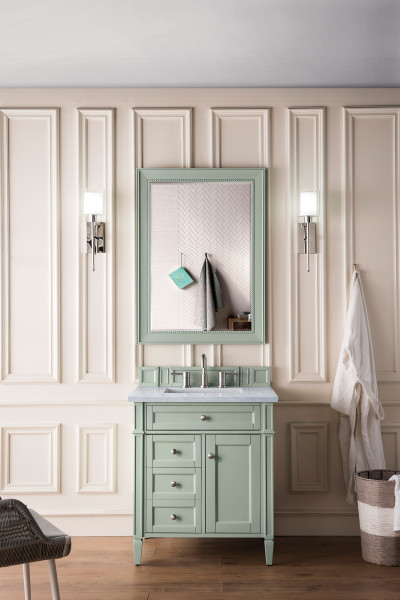 James Martin Brittany Collection 30" Single Vanity, Sage Green