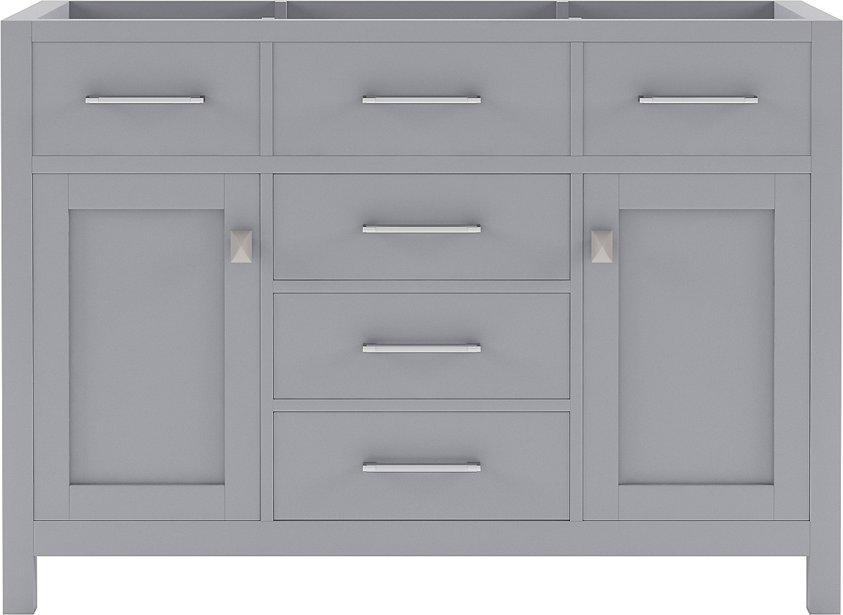 Issac Edwards Collection 48" Single Cabinet Gray with 4 Top Options