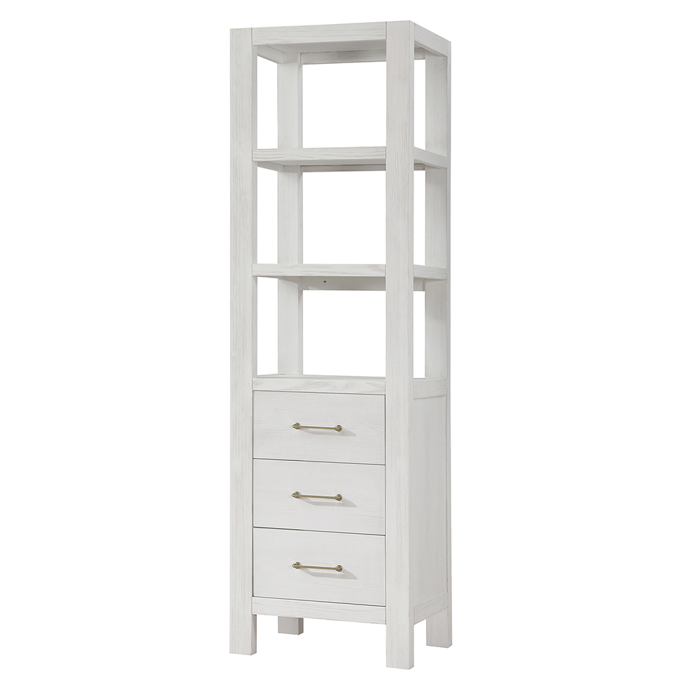 22in. White Storage Cabinet for Bathroom, Kitchen and Living Room