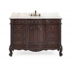 48 inch Adelina Traditional Old Fashioned Look Bathroom Vanity