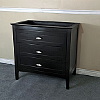 The Bella Collection 35 Inch Single Sink Vanity Base Only