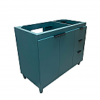 38.5" Single Sink Vanity in Hunter Green - Cabinet Only - 3 Top Options 