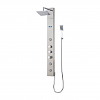 Aston 51 inch Shower Panel System Three Body Jets in Stainless Steel