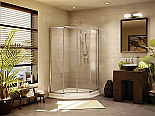 Fleurco Banyo Amalfi 36 Frameless Neo angle Shower Doors 